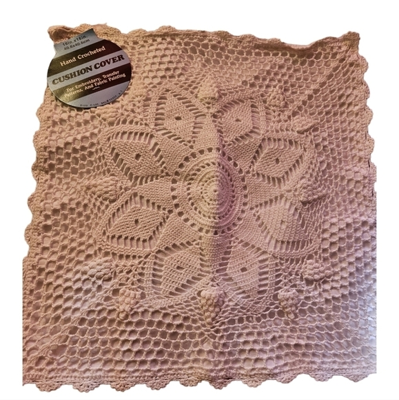 Handcrafted Crochet Crossbody Bag White and Red Upcycled - Picture 17 of 17